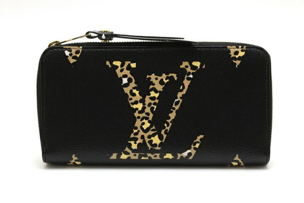 LOUIS VUITTON Zippy Wallet Long Monogram Jungle